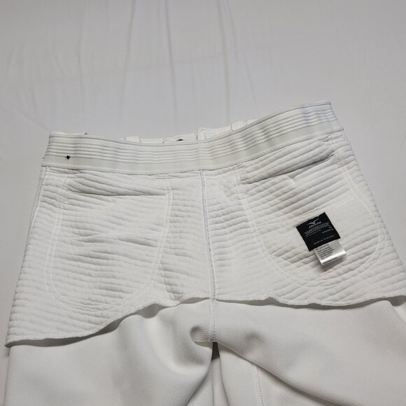 Mizuno Performance Softball Pants Womens Medium Quilted Padding Belt Loop White - Picture 6 of 15